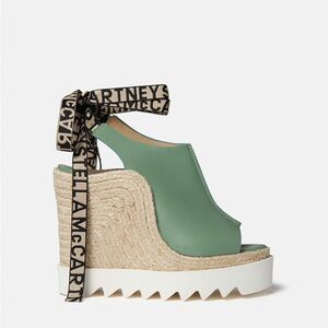 Authentic Stella Mccartney Gaia spadrille size 38